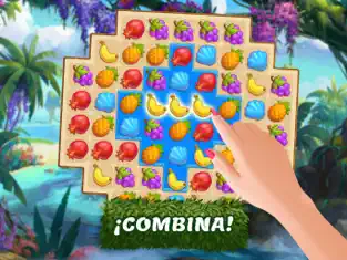 Captura de Pantalla 8 Tropical Forest: Match 3 Mania iphone