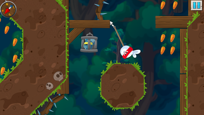 Rabbit Samurai - Grapple ninja screenshot 2