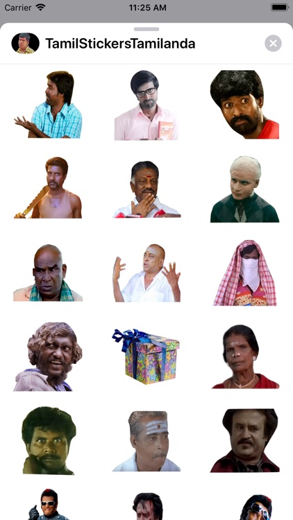 Tamil Tamilanda Stickers Pack