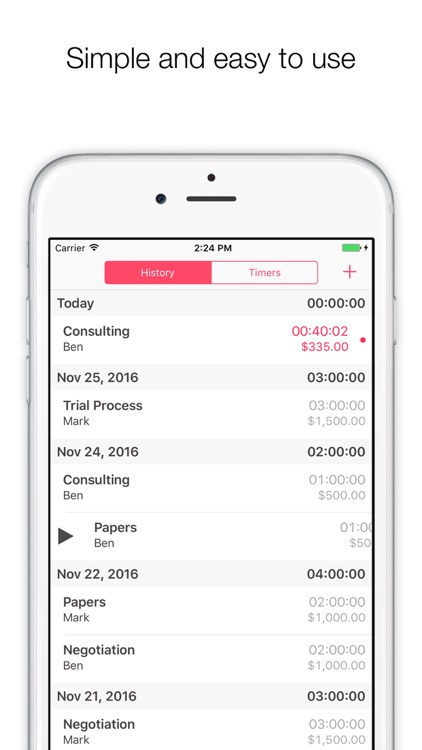 Solo: Time Tracker & Invoicing screenshot-0