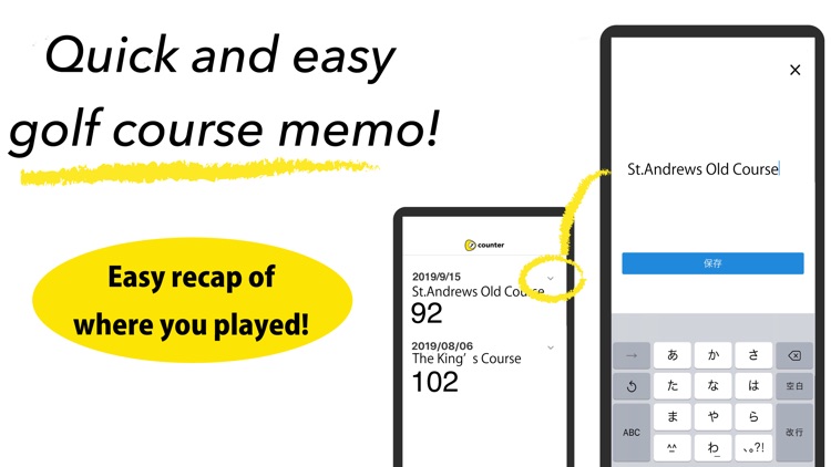 golf score counter with watch screenshot-3