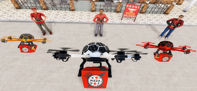 Pizza Delivery Drone Simulator(圖3)-速報App