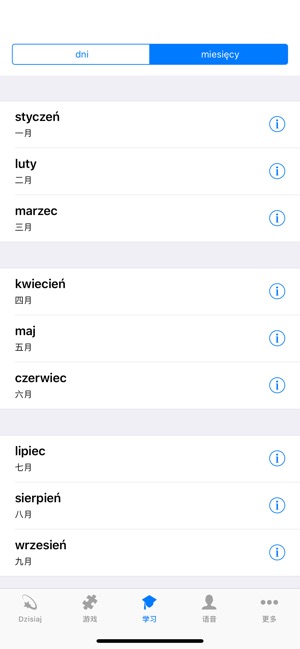 Learn Polish - Calendar(圖6)-速報App