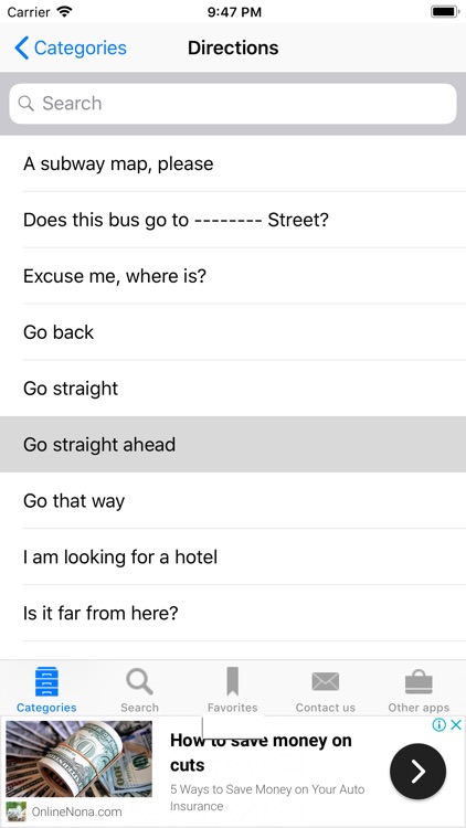 English to French Phrasebook