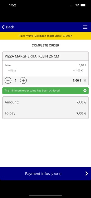 Pizza Avanti Dettingen(圖2)-速報App