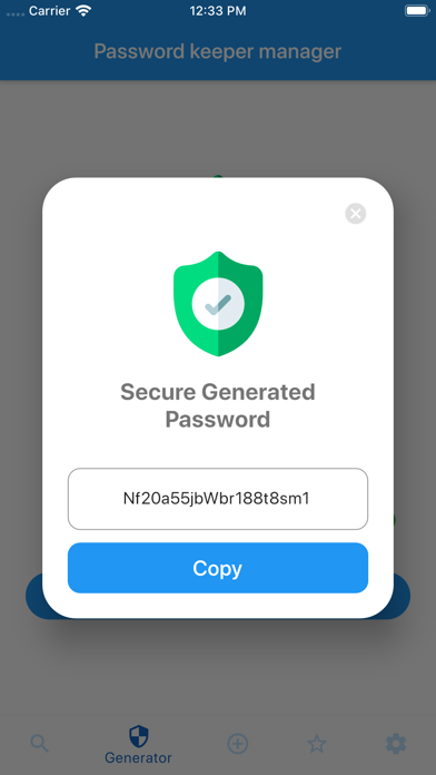 Password Keeper Manager screenshot 4