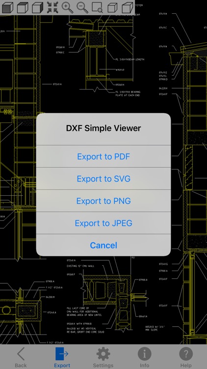 DXF Simple Viewer