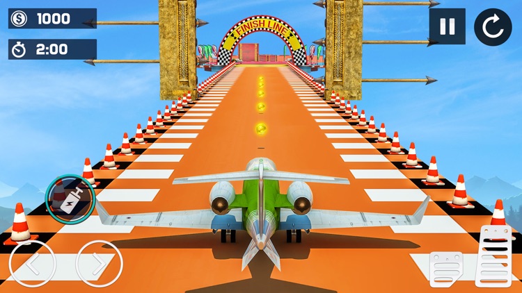 Airplane Racing 3D Simulator screenshot-4