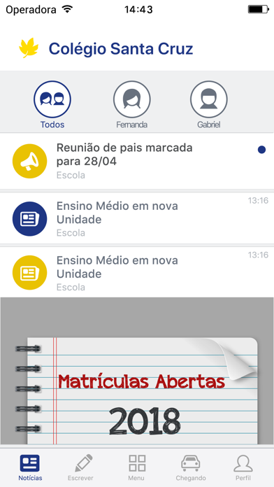 How to cancel & delete Colégio Santa Cruz from iphone & ipad 3