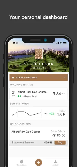 Game screenshot Albert Park Golf Course apk