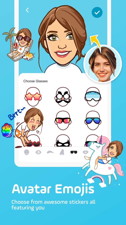 Facemoji Keyboard: Emoji&Fonts screenshot-3