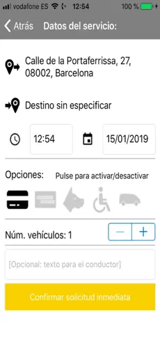 Captura de Pantalla 3 TAXI BCN iphone