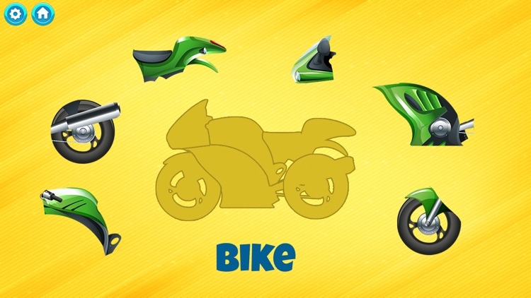 Vehicle Jigsaw Puzzle Game