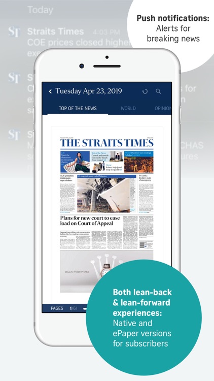 The Straits Times for iPhone screenshot-3