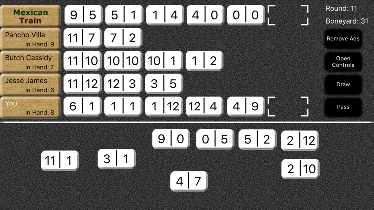 Mexican Train Dominoes screenshot-5