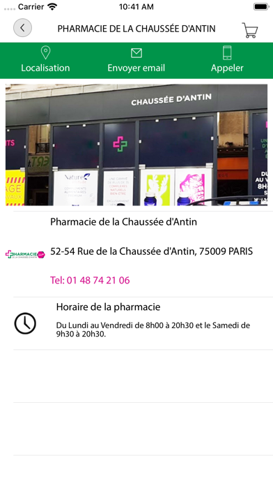 Pharmacie Chaussée d'Antin screenshot 2