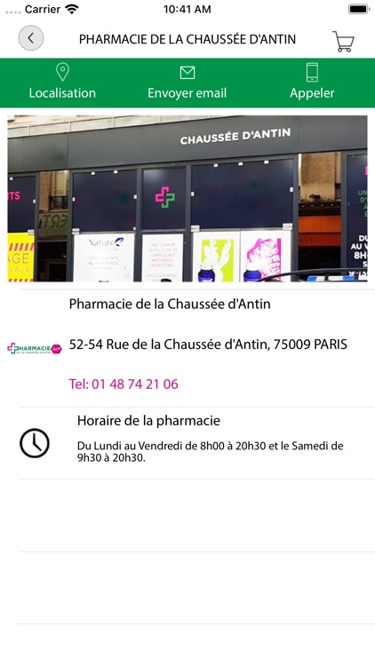 Pharmacie Chaussée d'Antin