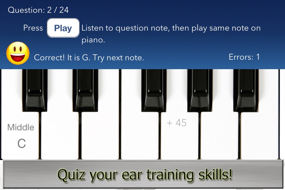 Piano Tutor App screenshot 4