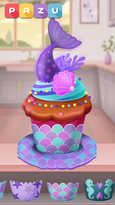 Cupcake maker cooking games screenshot 2