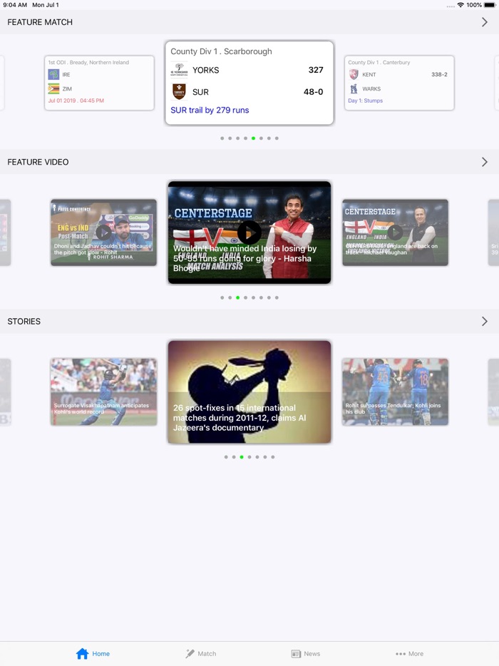 Cricket Live Scores World