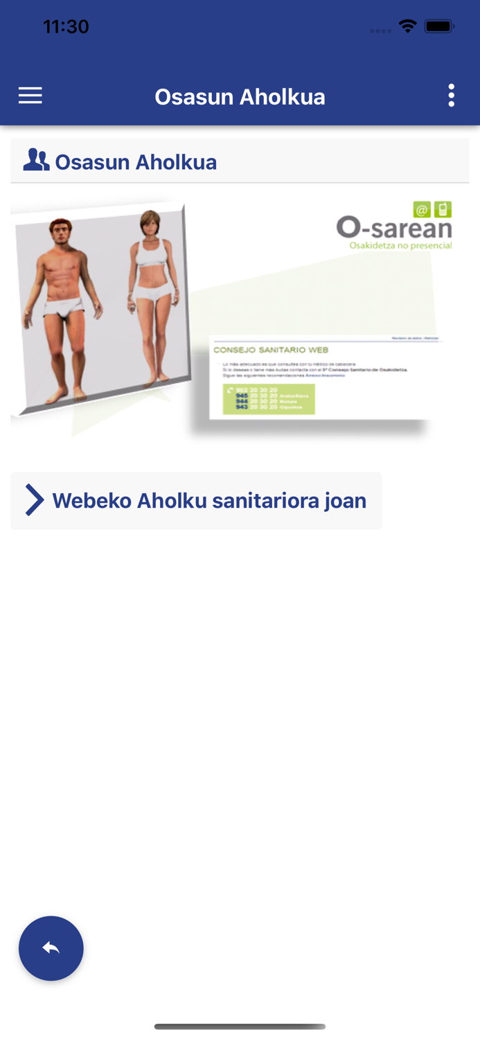 Portal Móvil Osakidetza