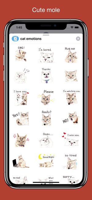 Funny mole emoji - stickers(圖2)-速報App