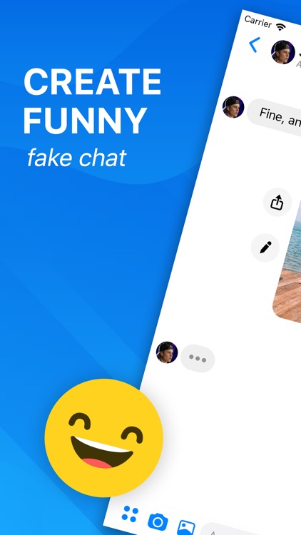 Chat messenger fake Download Fake