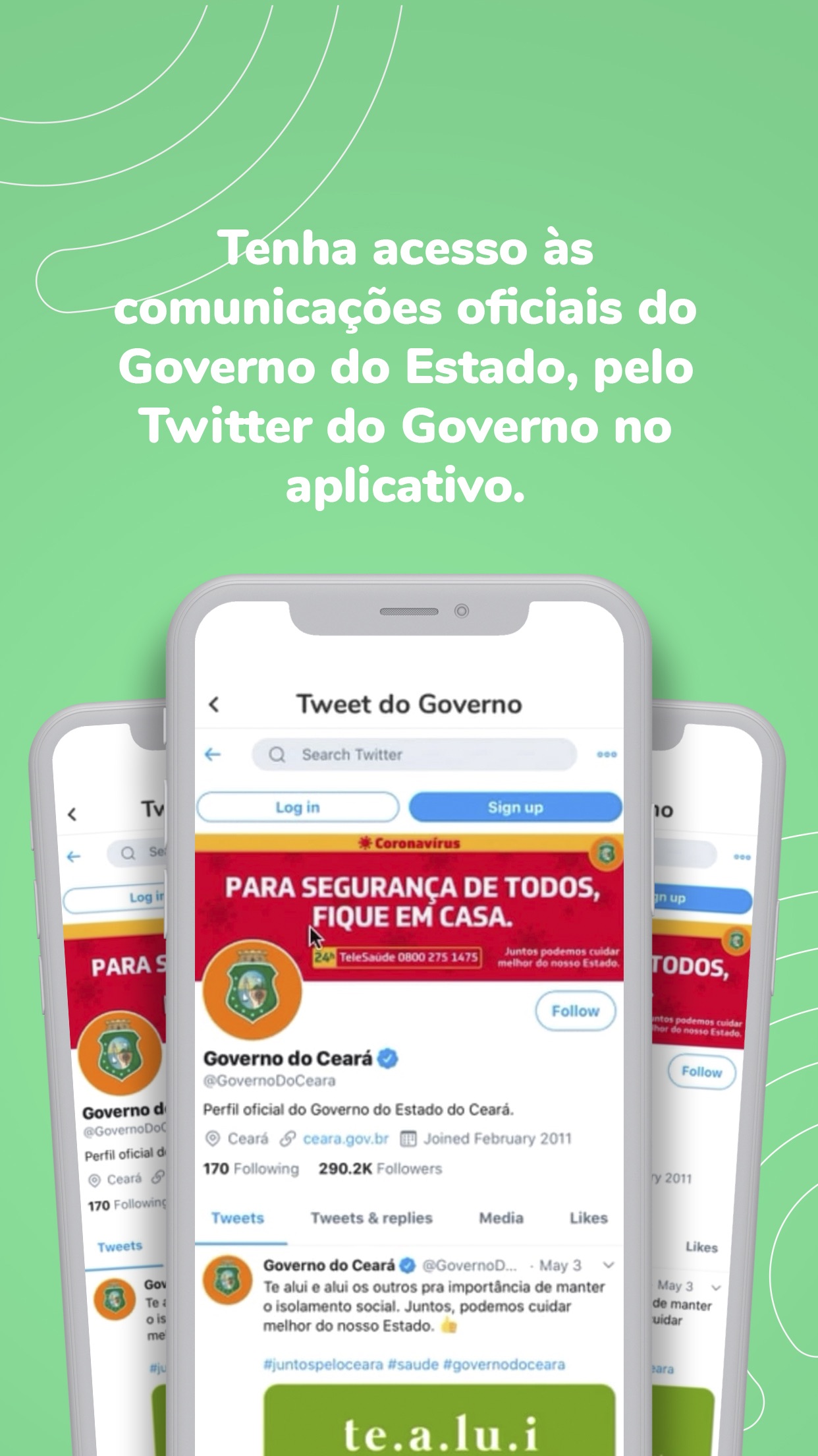 Screenshot do app Ceará App