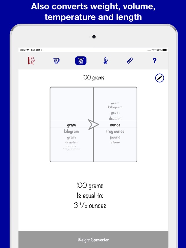 Measuring Cup & Scale for iPad(圖5)-速報App