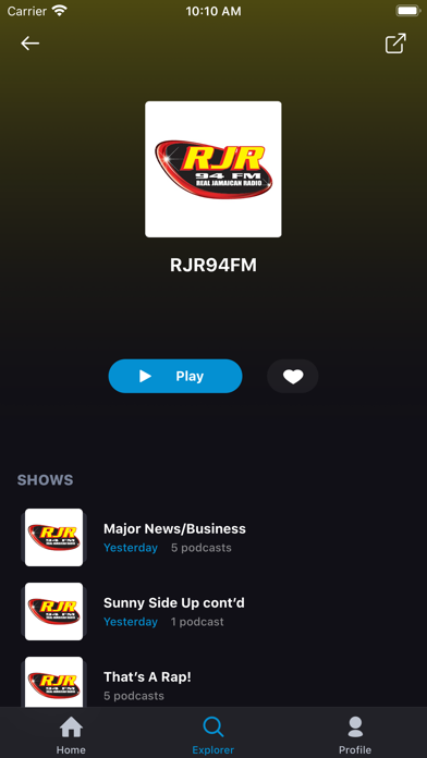 Radio FLOW screenshot 3