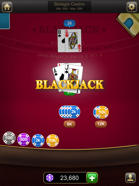 Hacks for Blackjack Classic