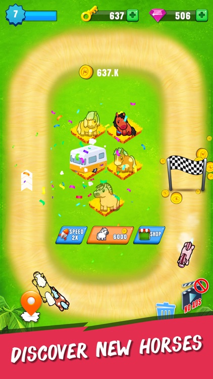 Merge Horses Racing Adventures screenshot-5