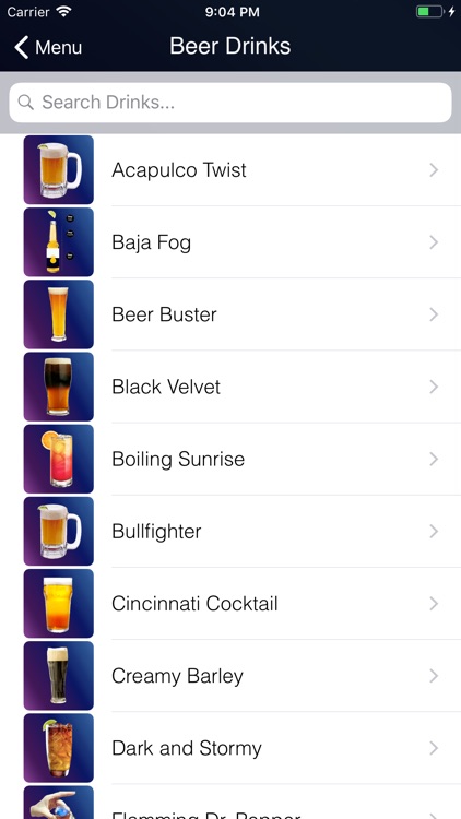 Bebidas & Drinks