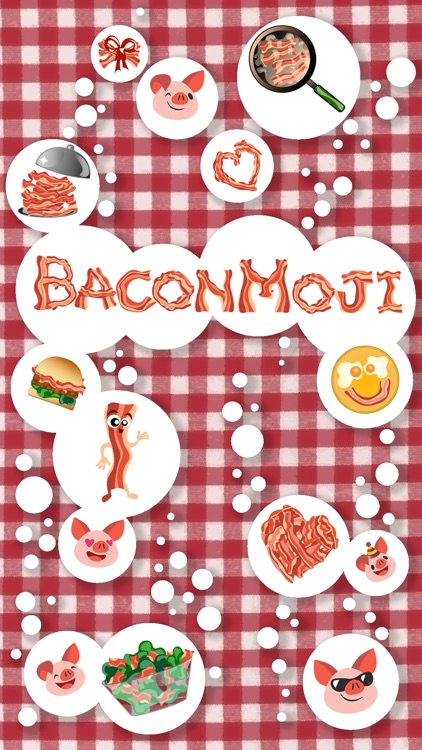 BaconMoji bacon emoji stickers