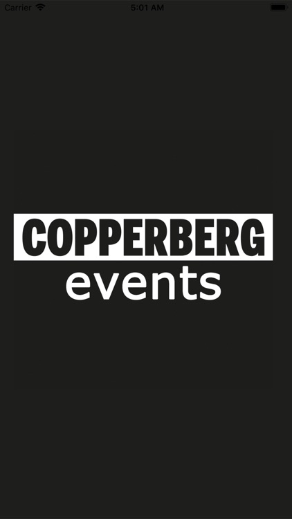 Copperberg Events