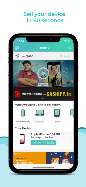 Cashify - Sell Used Gadgets(圖1)-速報App