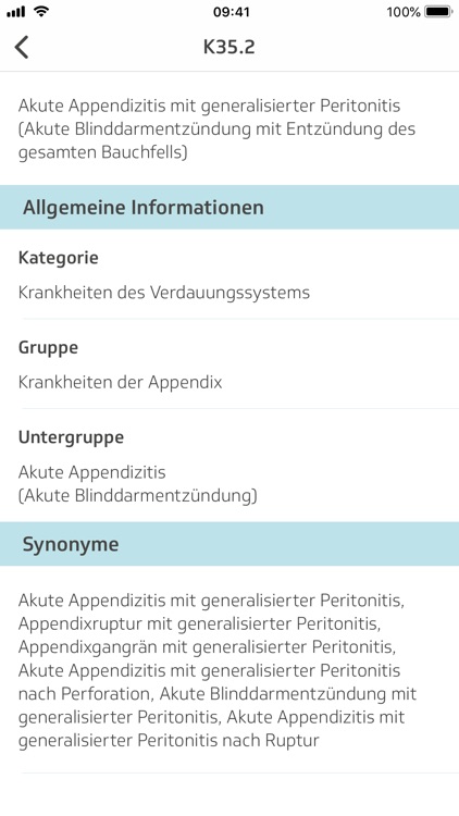 ICD-10 Diagnoseauskunft