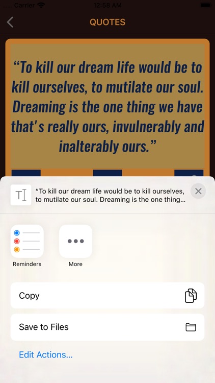 Inspiring Dream Quotes screenshot-3