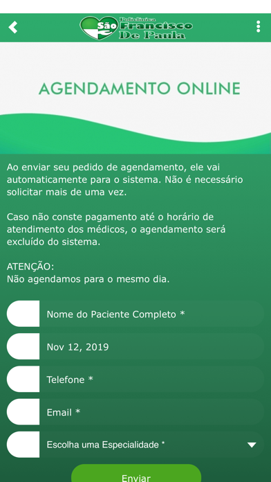 Clínica São Francisco de Paula screenshot 2