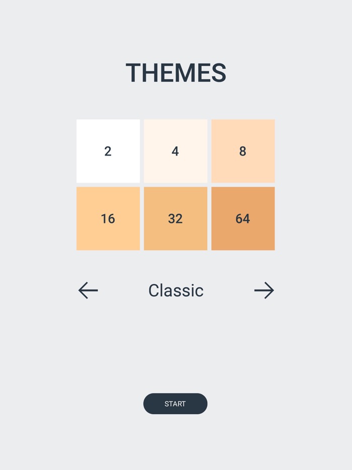 2048 퍼즐을 조립하십시오. 논리