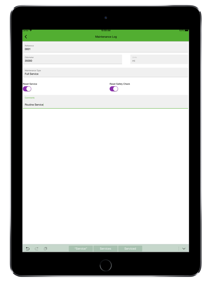 TerraMar Log Maintenance