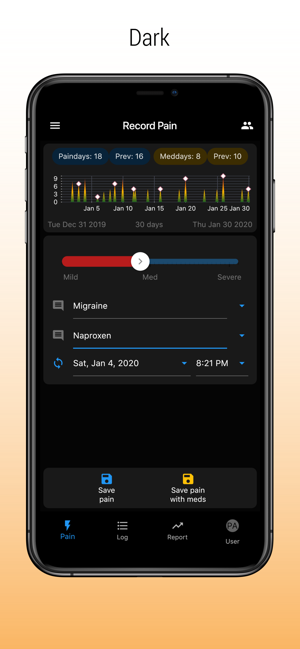 PainLog - migraine, pain, meds(圖9)-速報App