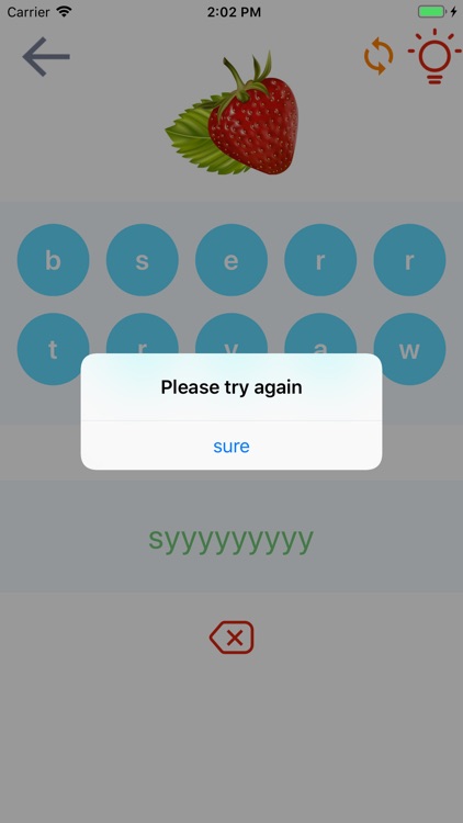 FruitWordMemory screenshot-4