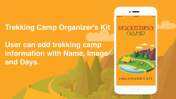 Trekking Camp Organizer's Kit