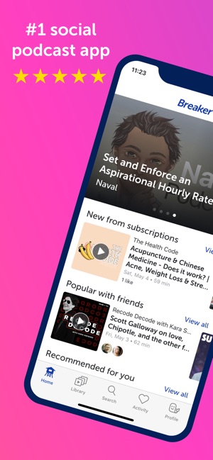 Breaker—The social podcast app