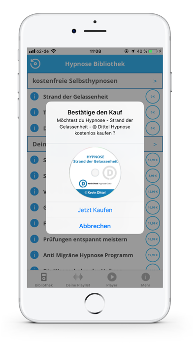 Dittel Hypnose App screenshot 3