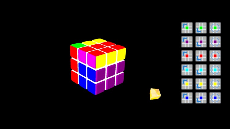 3D Rubik's cube game