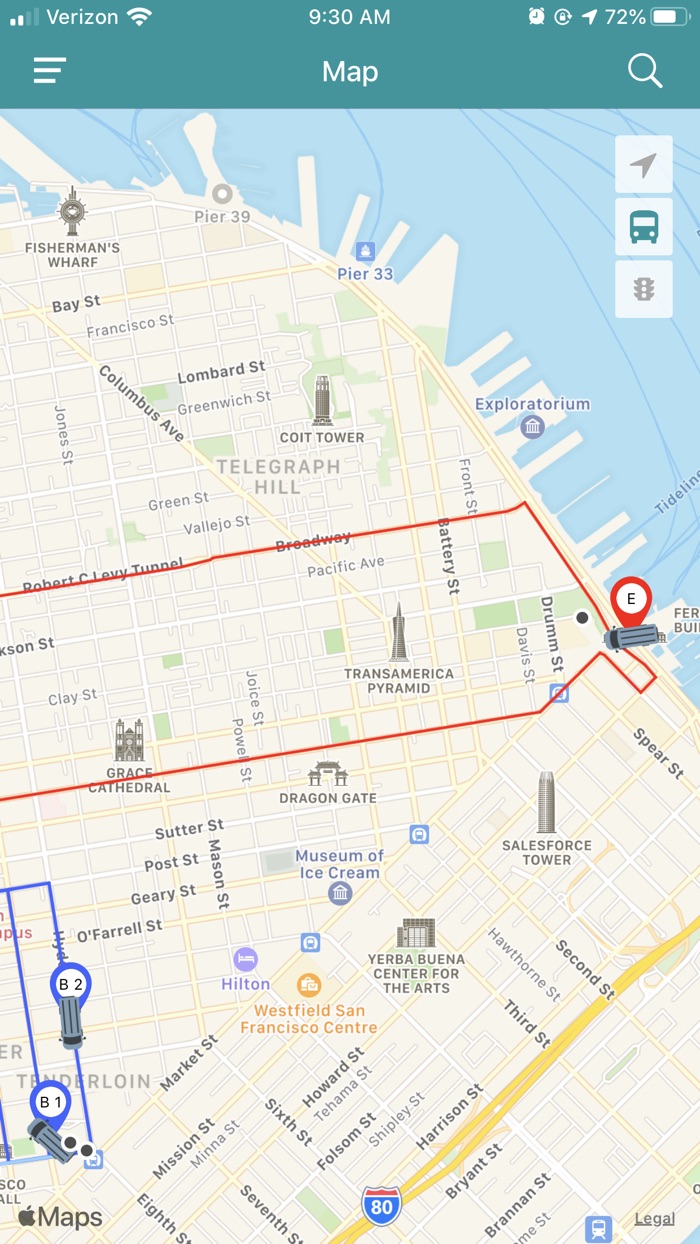 CPMC Shuttle Services