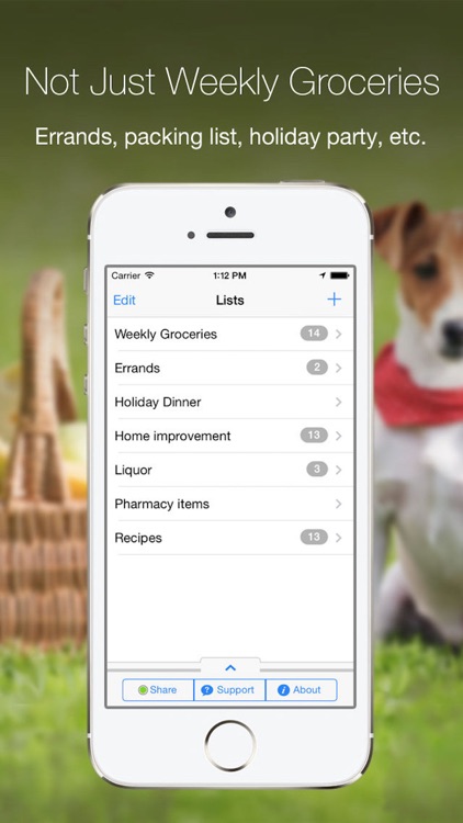 Grocery Gadget Shopping List