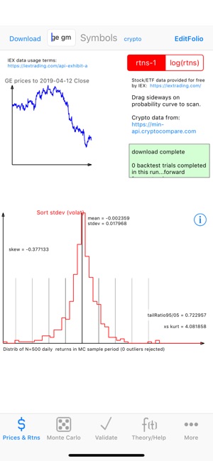 MCarloRisk for Stocks & ETFs(圖4)-速報App